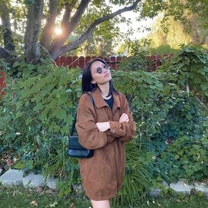 thrifted harrington jacket